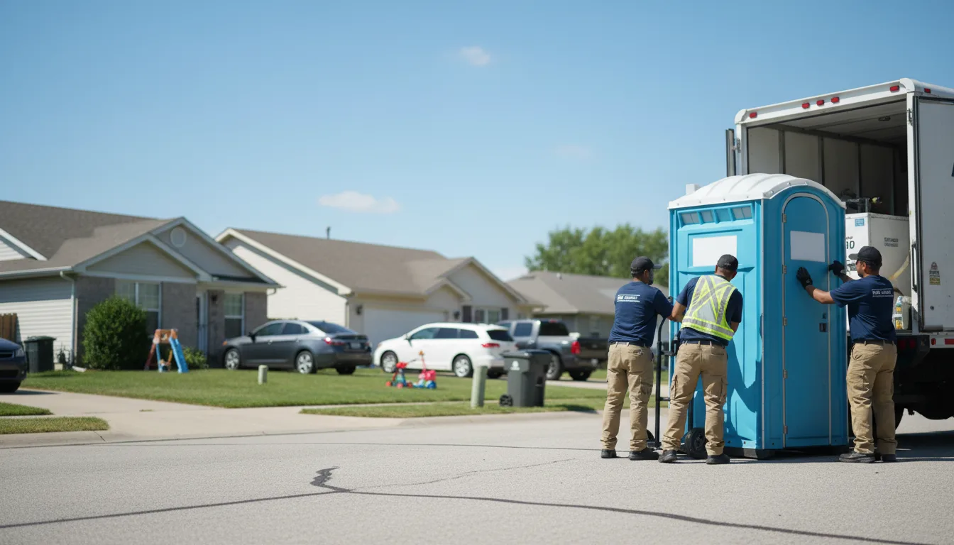 Standard Porta Potty Rentals in Rogers, OH near me